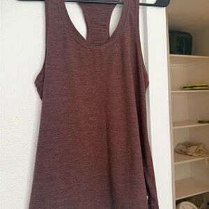 Vuori Women's Heathered Chocolate Racerback Tank